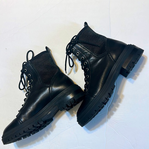 Vince Camuto Shoes - Vince Camuto combat leather boots